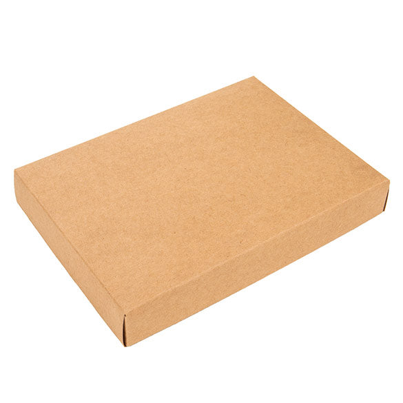 Petite Boite en carton kraft 12.4 x 2.5 x 17.1cm (25 Pièces) [KR16]