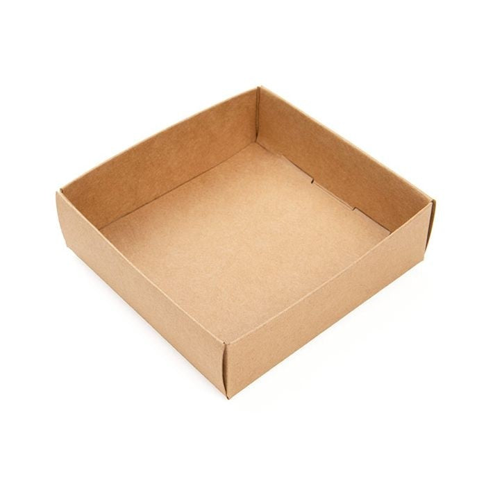 Petite Boite avec fond en carton kraft 7.9x2.5x8.3cm (25 Pièces) [KR356]