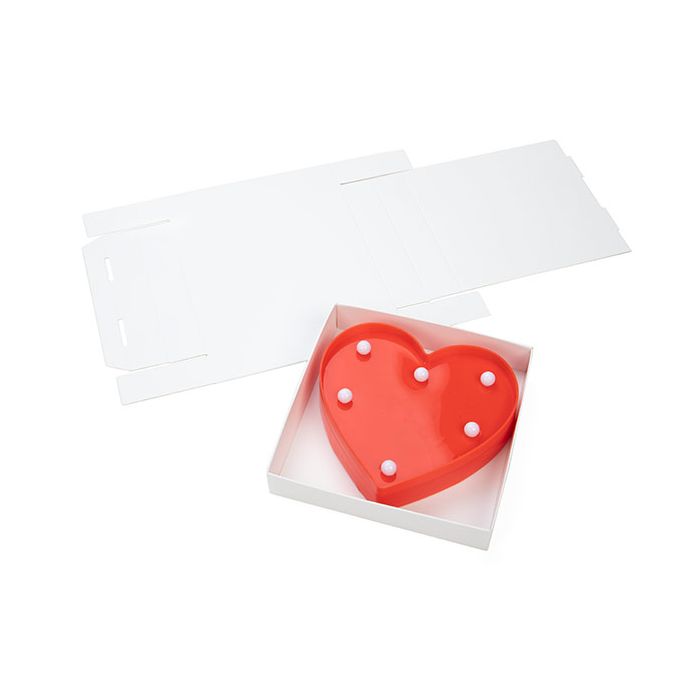 Fonds de boîte en papier blanc mat 13 x 2,5 x13,3cm (25 pièces) [WH357]