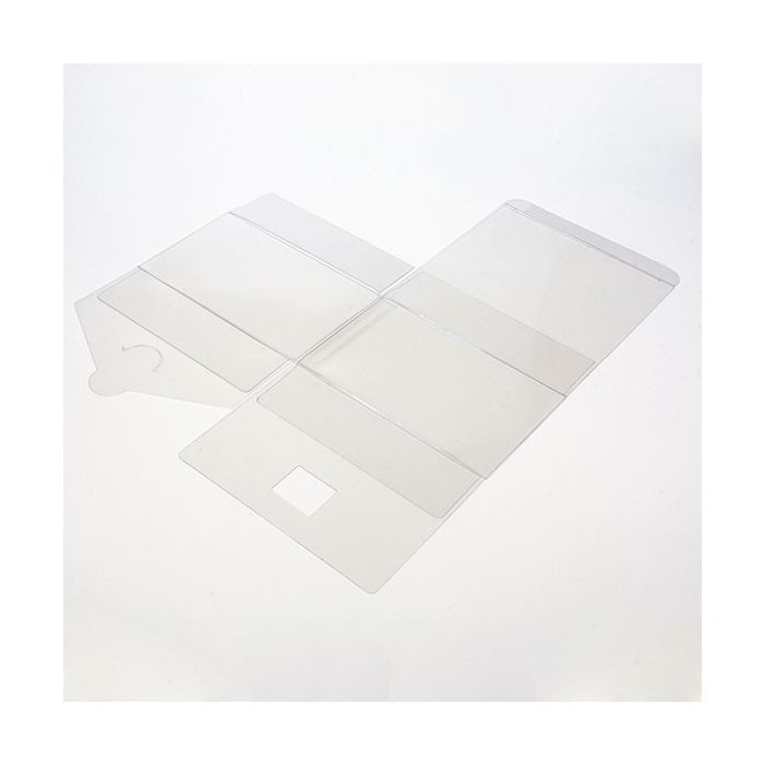 Boîtier cadeau à transparence cristalline 12.7 x 12.7 x 7.6cm (50 Pièces) [VB307]