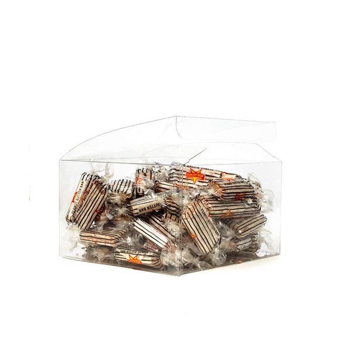 Boîtier cadeau à transparence cristalline 12.7 x 12.7 x 7.6cm (50 Pièces) [VB307]