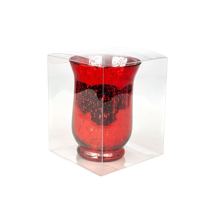 Boîtier cadeau à transparence cristalline 12.7 x 12.7 x 15.2cm (50 Pièces) [VB309]