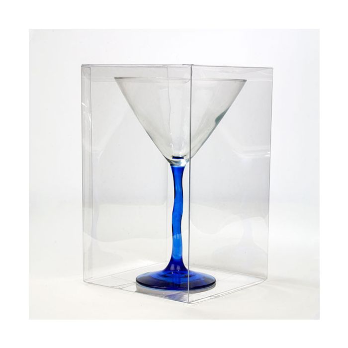 Boîtier cadeau à transparence cristalline 12.7 x 12.7 x 20.3cm (50 Pièces) [VB310]