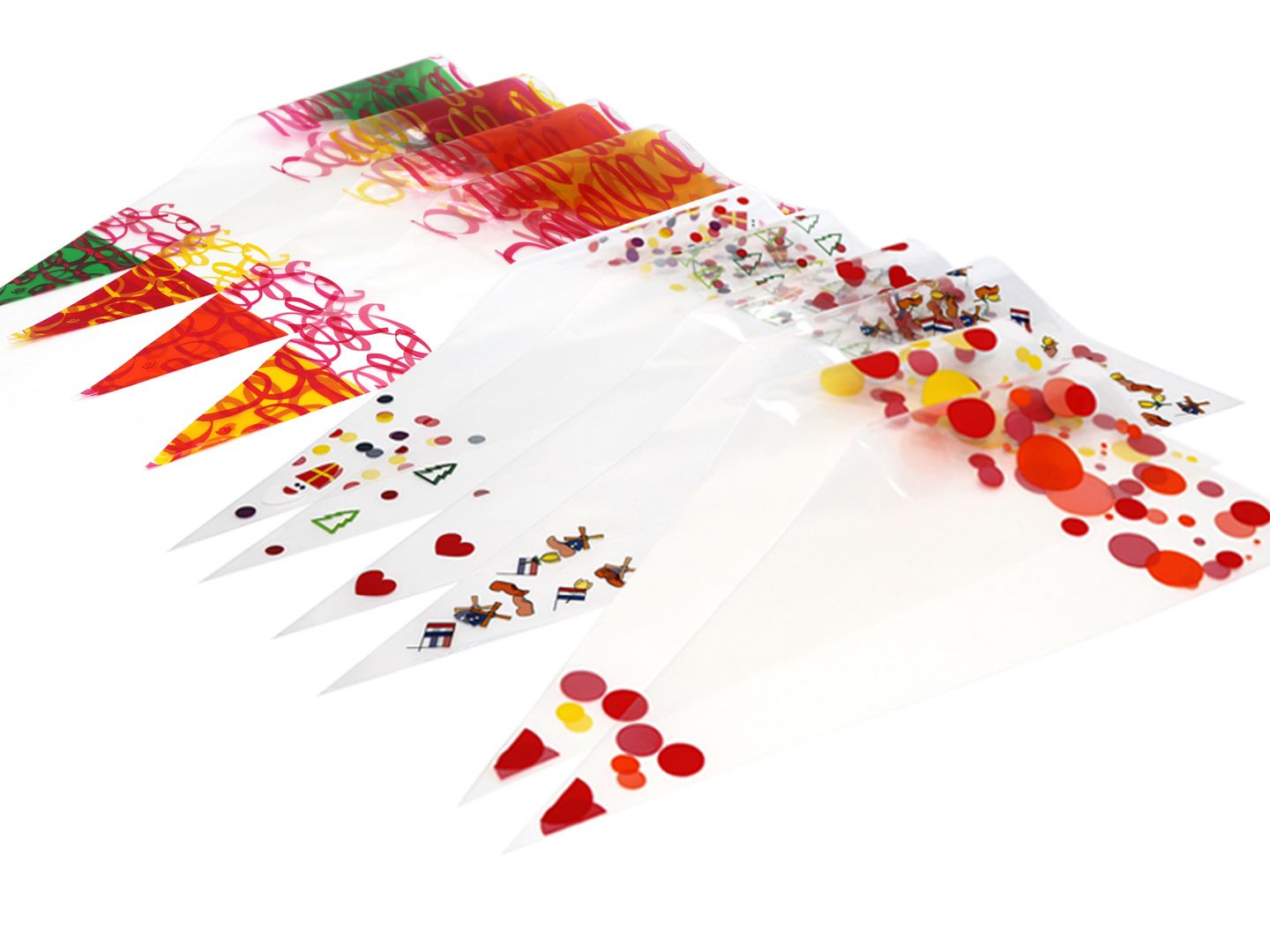 Cornets 18x37cm 0,5 livre Clown (250 pcs) [DV-3280]