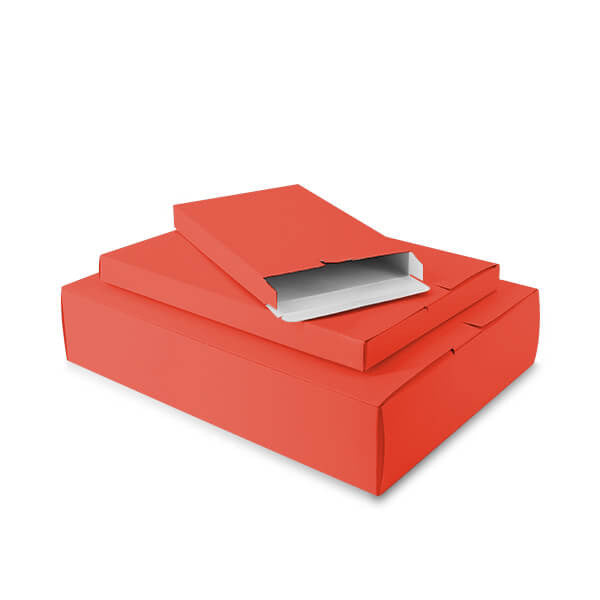 Carton pour Colis 16 x 25 x 2,9 cm Rouge (100 pcs) [FP-VPD009]