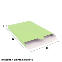 Shipping boxes 30,5x42x9cm Light green (50 pcs)