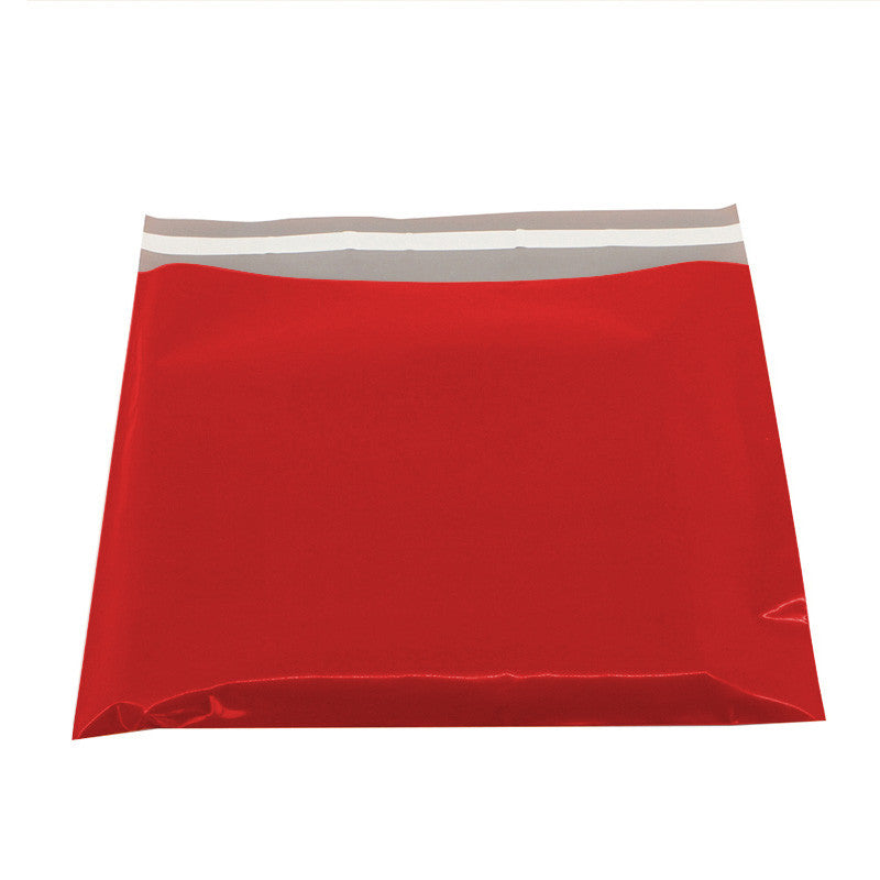 Enveloppe plastique 40 x 30 cm rouge (250 pcs) [FP-VZQ015]