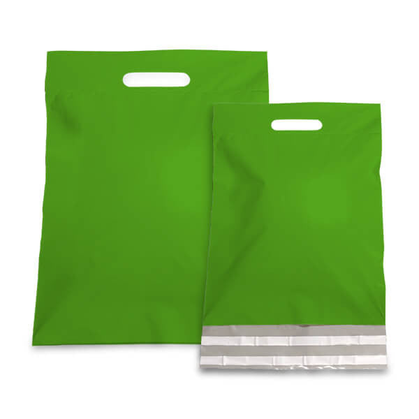 Enveloppe plastique 30 x 40 + 7 cm Vert (250 pcs) [FP-VZQ029]