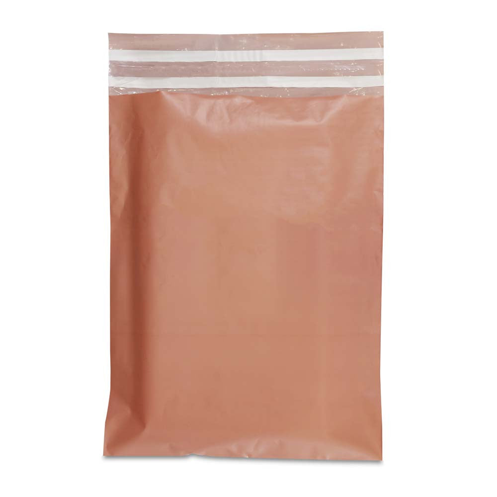 Enveloppe plastique 45 x 55 + 8 cm vieux rose (250 pcs) [FP-VZQ060]