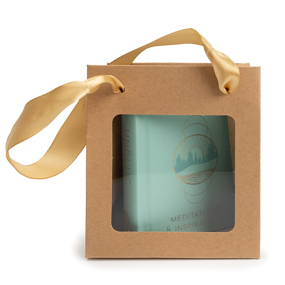 Sacs cadeaux kraft avec fenêtre 10,2x7x11,4 cm (10 pcs) [GMBW1K]
