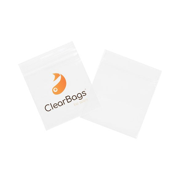 Sachet zip à transparence cristalline 75 microns 7,6x7,6cm (100 pièces) [Z3C33]