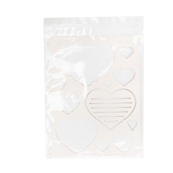 Sachet zip à transparence cristalline 75 microns avec trou pour suspension 22,9x30,5cm (100 pièces) [Z3R912]