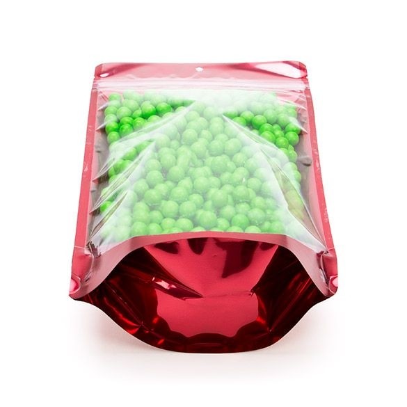 Doypack avec dos fuschia 17.1x8.9x28.6cm | 340g (100 pièces) [ZBGB4FS]