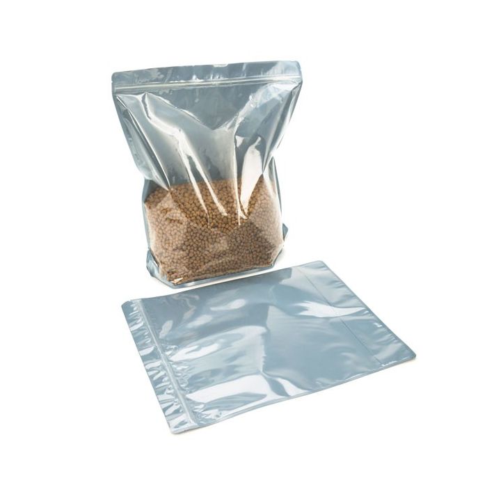 Doypack avec dos Noir mat 30.5x12.7x37.5 cm (50 pièces) [ZBGB8]