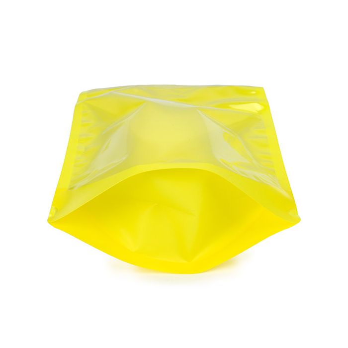 Doypack Transparent/Jaune Fluo 17,2x8,9x28,6cm (100 pièces) [ZBGN4YW]