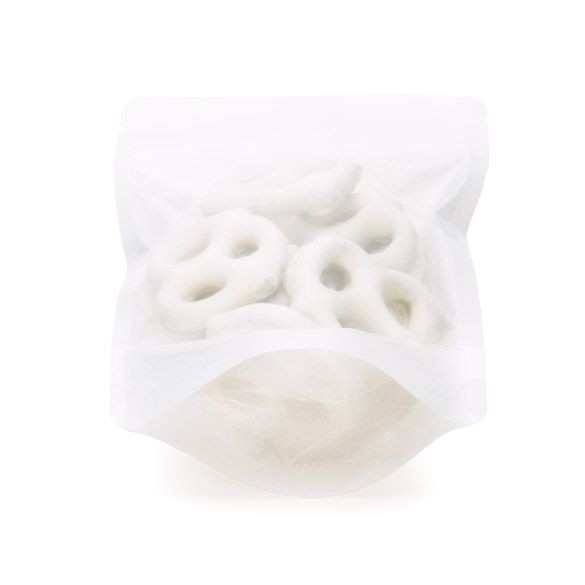 Doypack papier de riz Blanc 10.2x6x15.2cm | 57g (100 pièces) [ZBGR2WC]