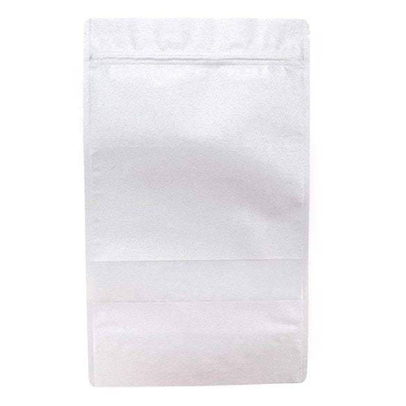 Doypack papier de riz Argenté 17.1x8.9x28.6cm | 340g (100 pièces) [ZBGR4S]