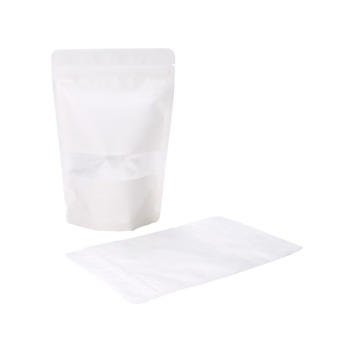 Doypack Papier de riz Blanc 17x9x28.5cm | 340g (100 pièces) [ZBGR4W]