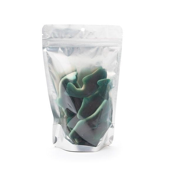 Doypack Argenté 13x7.9x20.6cm | 113g Trou Suspension Rond (100 pièces) [ZBGS3H]