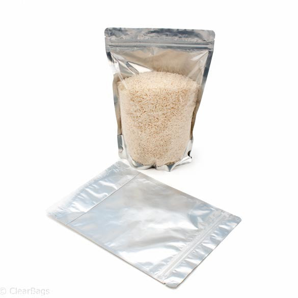 Doypack Argenté 17,8x9,8x25,2cm | 283g (100 pièces) [ZBGS69]