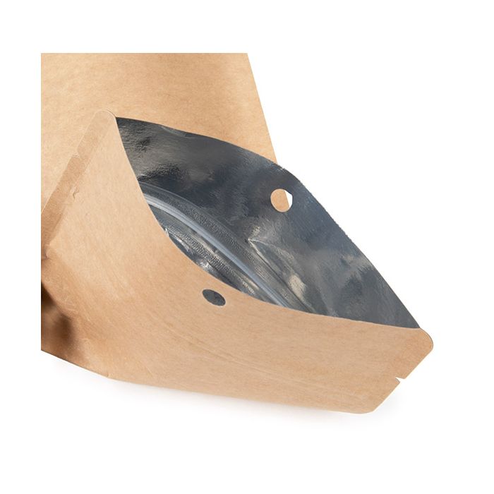 Doypack Kraft 10,8x6x23,8cm (100 pièces) [ZBGSK1N]