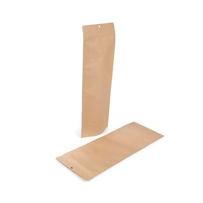 Doypack Kraft 14x6x38,1cm (100 pièces) [ZBGSK2N]