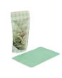 Doypack Transparent/Verte Pastel Plaid 13x7,9x20,6cm (25 pièces) [ZBGSW3GR]