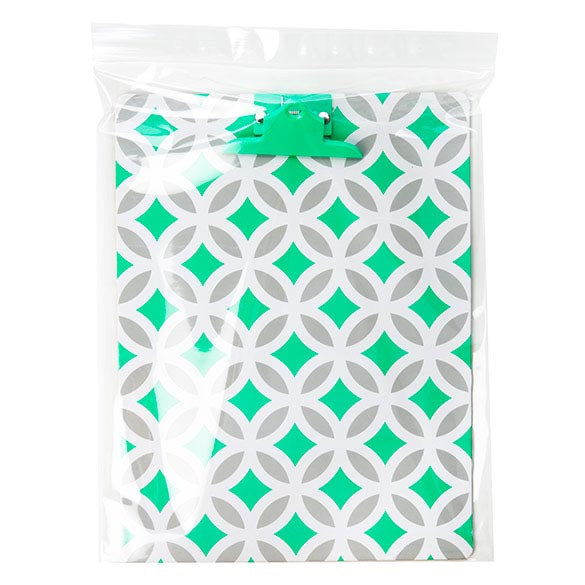 Sachet zip à transparence cristalline 25,4x33cm (100 pièces) [ZC1013]