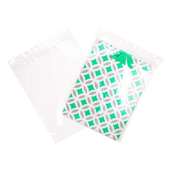 Sachet zip à transparence cristalline 25,4x33cm (100 pièces) [ZC1013]