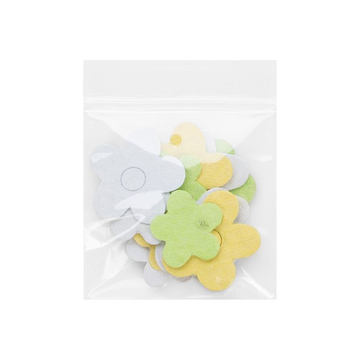 Sachet zip à transparence cristalline avec trou d'aération 5,1x5,1cm (100 pièces) [ZC22V]