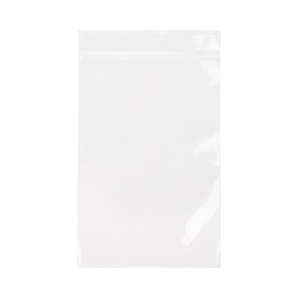 Sachet zip à transparence cristalline avec trou d'aération 10,2x15,2cm (100 pièces) [ZC46V]