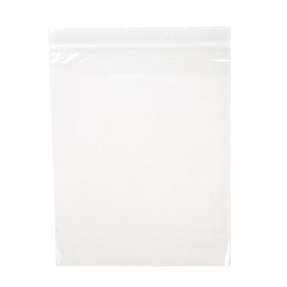 Sachet zip à transparence cristalline 20x25 cm (100 pièces) [ZC810]