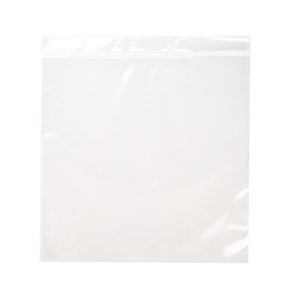 Sachet zip à transparence cristalline 22,9x22,9cm (100 pièces) [ZC99]