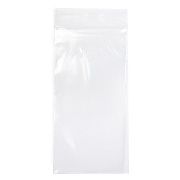 Sachet zip transparent en PE-BD 7,6x15,2cm (100 pièces) [4PE36]