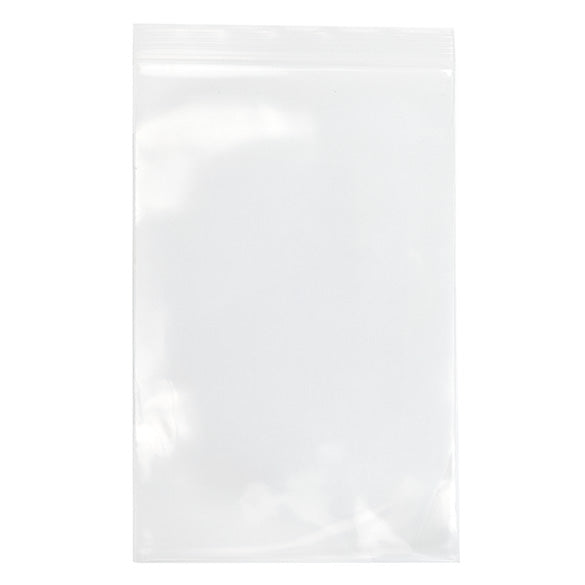 Sachet zip transparent en PE-BD 15,2x22,9cm (100 pièces) [6PE69]