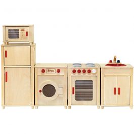 Cuisine pour le jeu VIGA, dim. 160x54x36 cm, 1 set [HOB-907706]