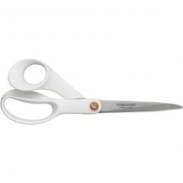 Fiskars Ciseaux à Usage Général, L : 21 cm, blanc, 1 pièce [HOB-1020412]