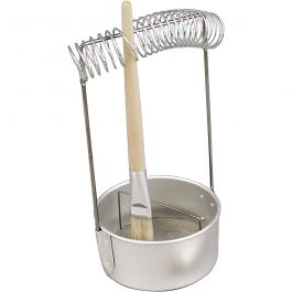 Nettoyeur de pinceaux, H : 21 cm, d 11 cm, 1 pièce [HOB-10308]