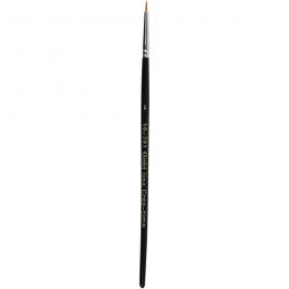 Pinceaux Gold Line, dim. 0, L : 17 cm, L : 1 mm, rond, 12 pièces/ 1 Pq. [HOB-10701]