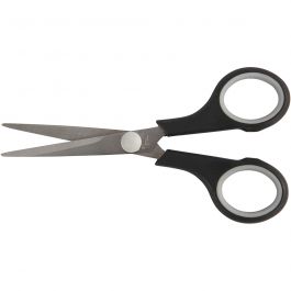 Ciseaux pour Enfants, L : 13 cm, droitier & gaucher, 1 pièce [HOB-11197]