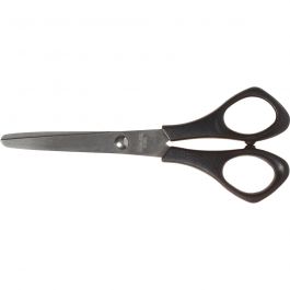 Ciseaux Scolaires, L : 14 cm, rund, droitier, 1 pièce [HOB-11206]