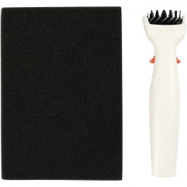 Rouleau brosse avec plaque en mousse, dim. 4x15,5 cm, 1pièce/ 1 pièce [HOB-11795]