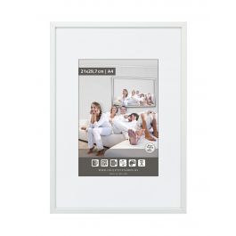 Cadre photo 21x29,7cm M125 argent mat (1 pièce) [MA-1250121292]