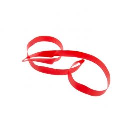 Ruban élastique de décoration Vinyle Stretch à dérouler rouge 30.5cm  (50 Pièces)  [12CVLRD]