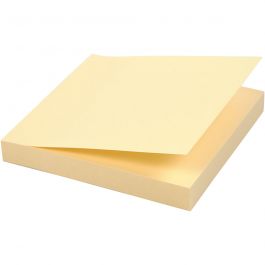 Notes Adhésives, dim. 75x75 mm, 12 pièces/ 1 Pq. [HOB-14095]