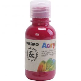 Peinture acrylique de luxe PRIMO, rouge primaire, 125 ml/ 1 flacon [HOB-638335]
