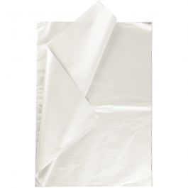 Papier de Soie, feuille 50x70 cm, 17 gr, nacré, 6 flles/ 1 Pq. [HOB-200910]