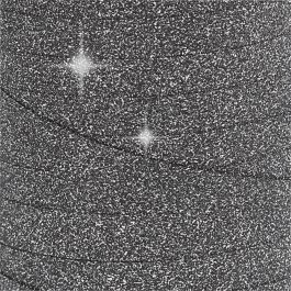 Ruban cadeau, L : 10 mm, paillettes, noir, 100 m/ 1 rouleau [HOB-20229]
