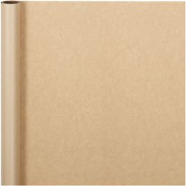 Papier cadeau, L : 50 cm, 60 gr, beige, 5 m/ 1 rouleau [HOB-20264]