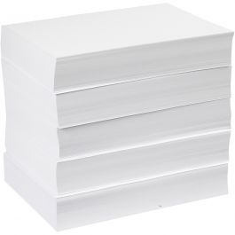 Papier à Dessin, A4, feuille 210x297 mm, 80 gr, blanc, 5x500 flles/ 1 Pq. [HOB-20420]